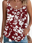 Eyelet Double Strap Tank Top  Style Ratio