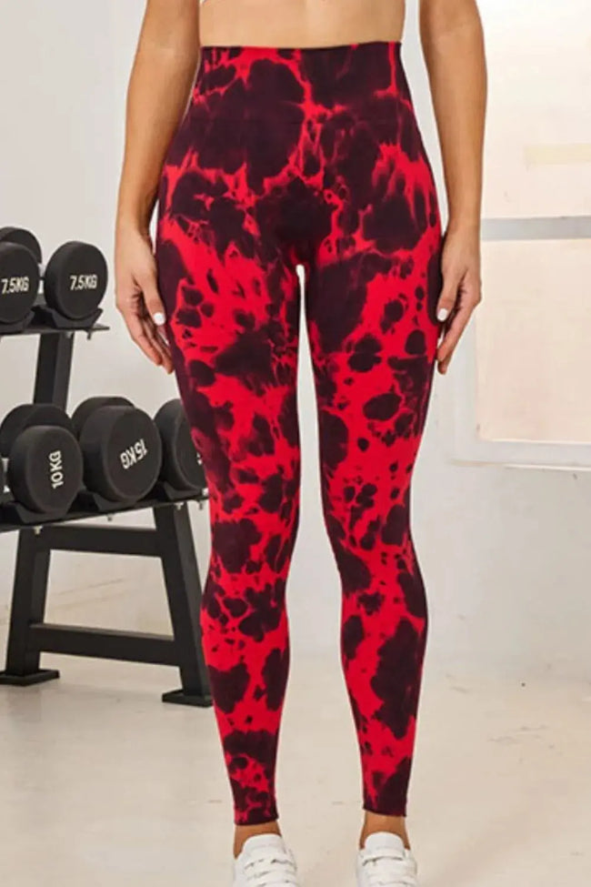 Tie-Dye High Waist Active Leggings  Style Ratio