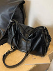 Vintage Style Leather Crossbody Bag  Style Ratio