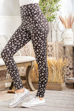 Heimish Full Size Leopard High Waist Leggings  Style Ratio
