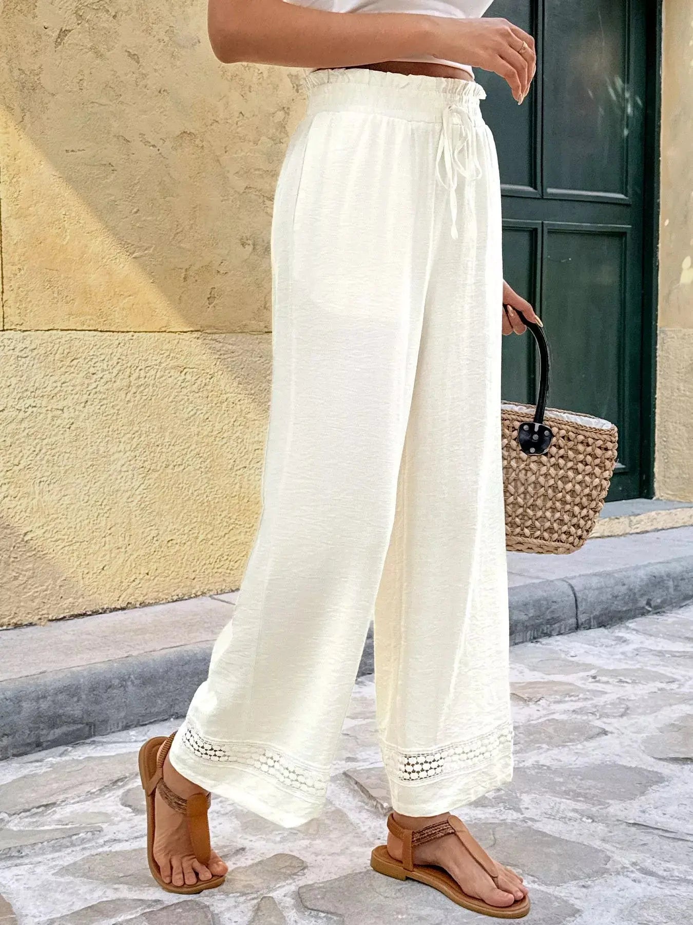 Wide Leg Pants with Pockets  Style Ratio