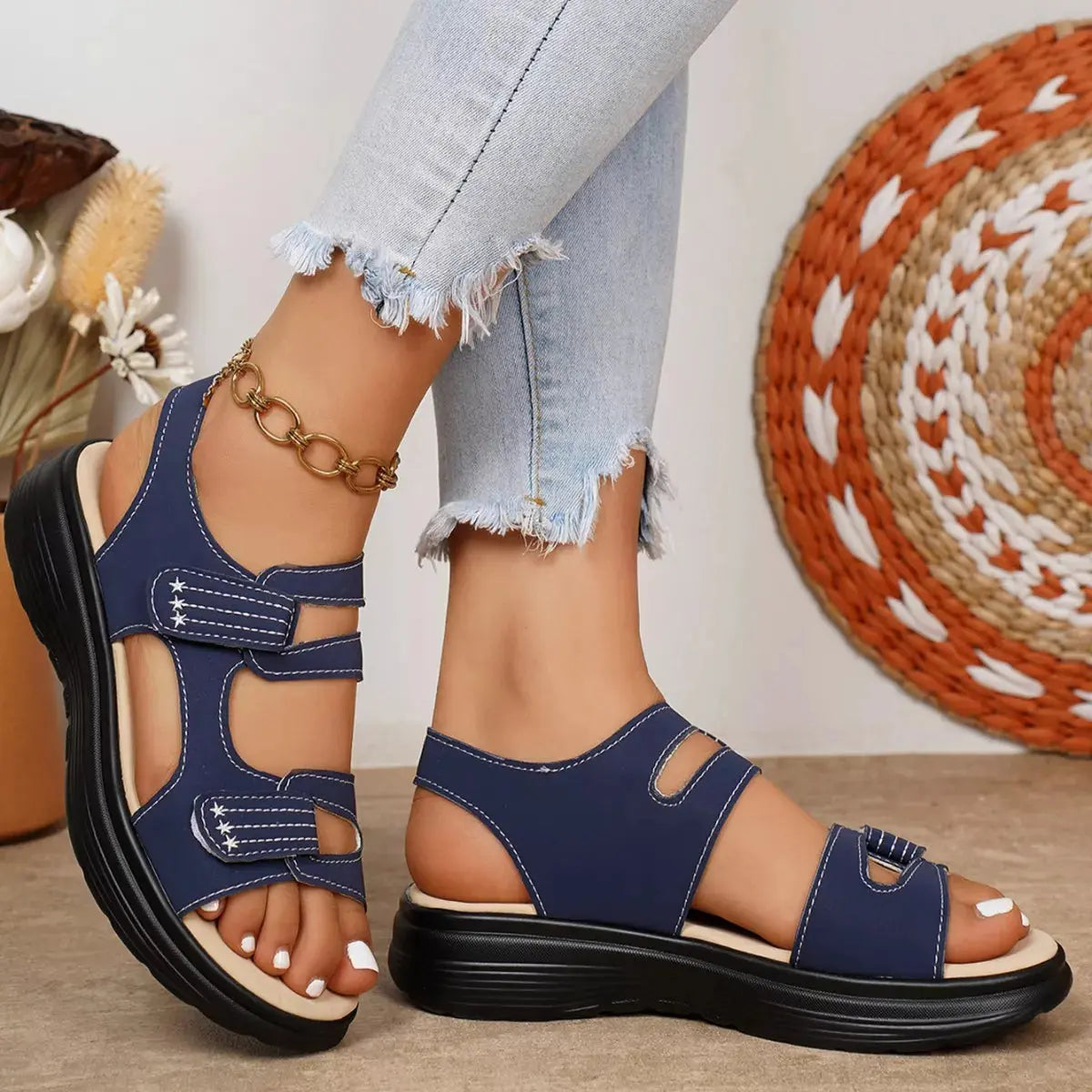 Open Toe Platform Sandals  Style Ratio