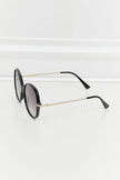 Metal-Plastic Hybrid Full Rim Sunglasses  Style Ratio