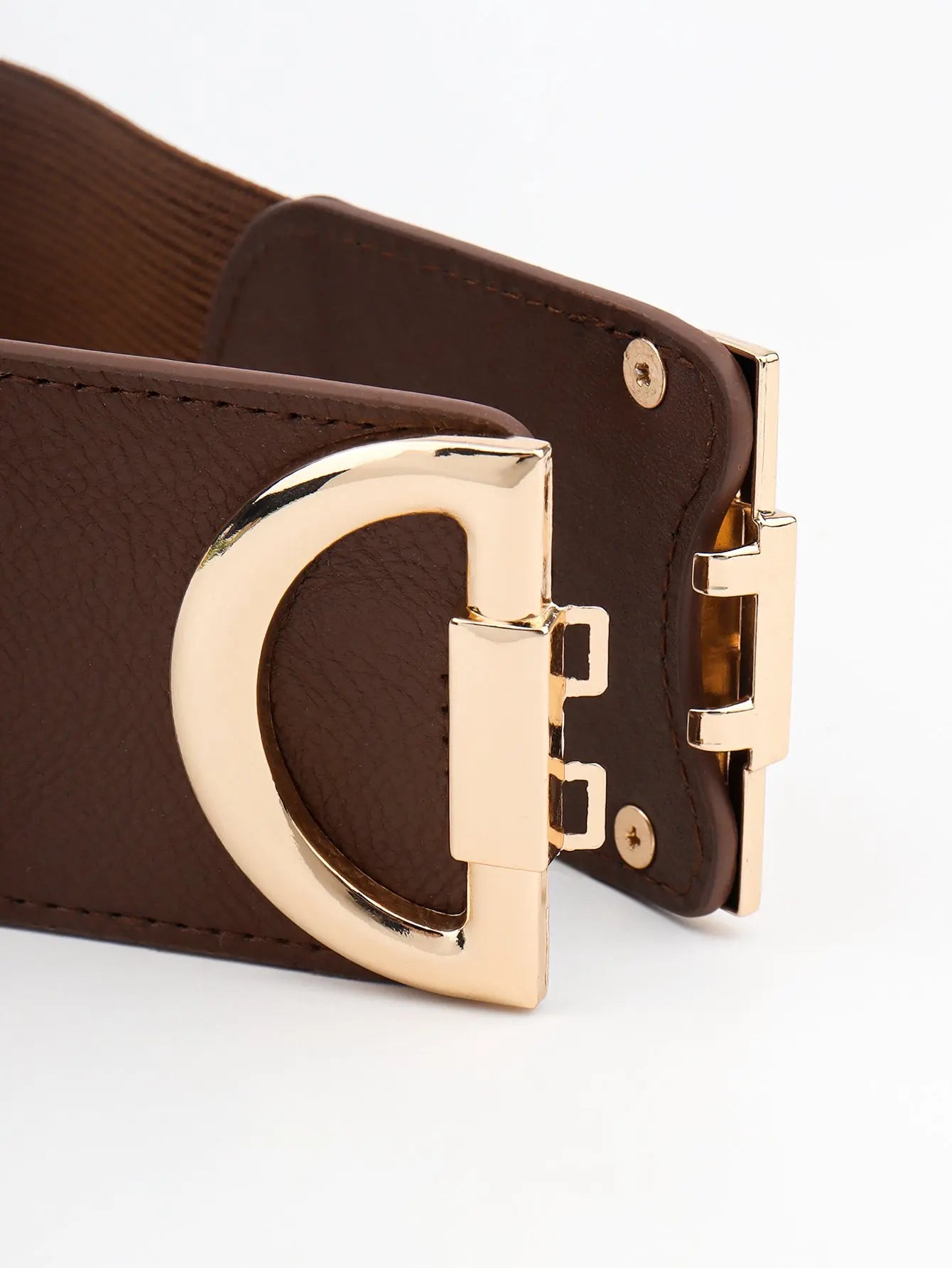 D Buckle Elastic Belt  Style Ratio