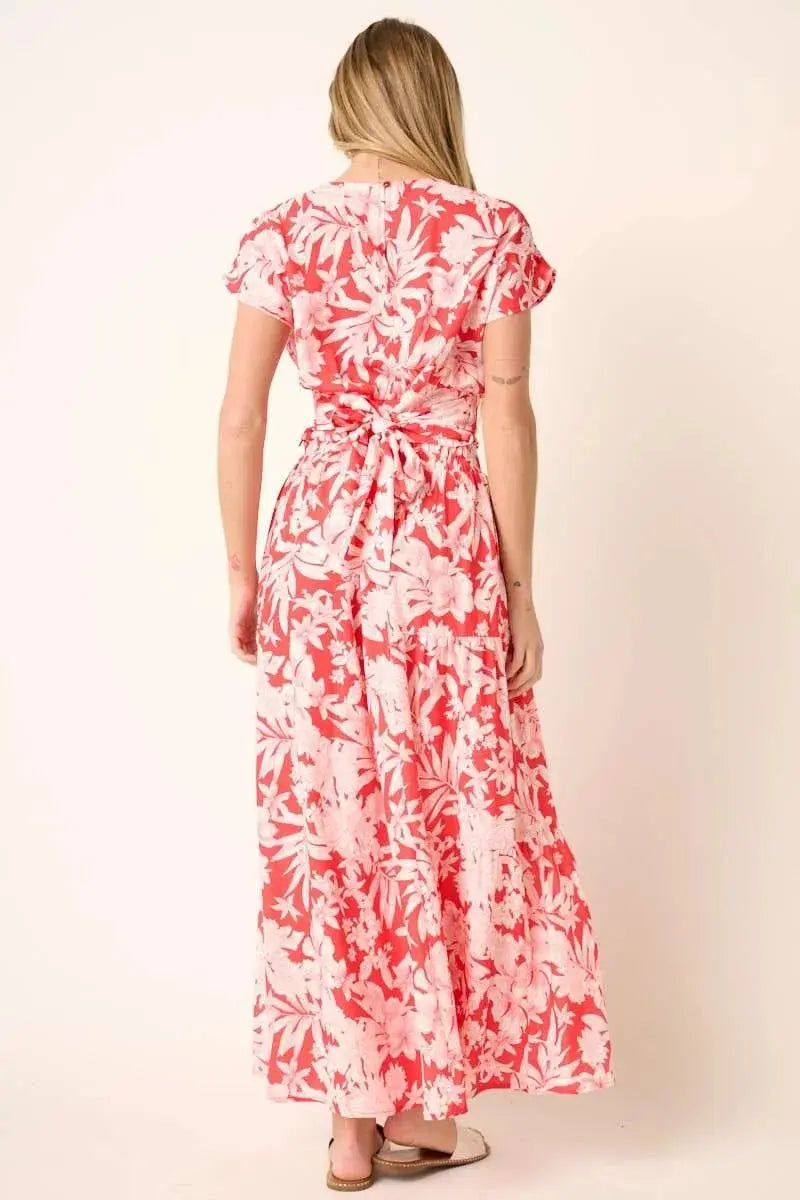 Mittoshop Tropical Print Top and Skirt Set  Style Ratio