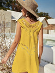 Crochet Detail Beach Cover Up  Style Ratio