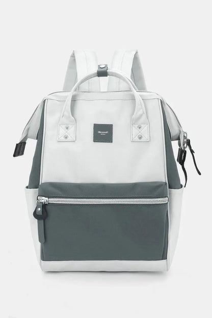 Himawari Water Resistant Canvas Backpack Bag with Side Pockets Trendsi