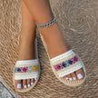 Open Toe Flats Sandals  Style Ratio