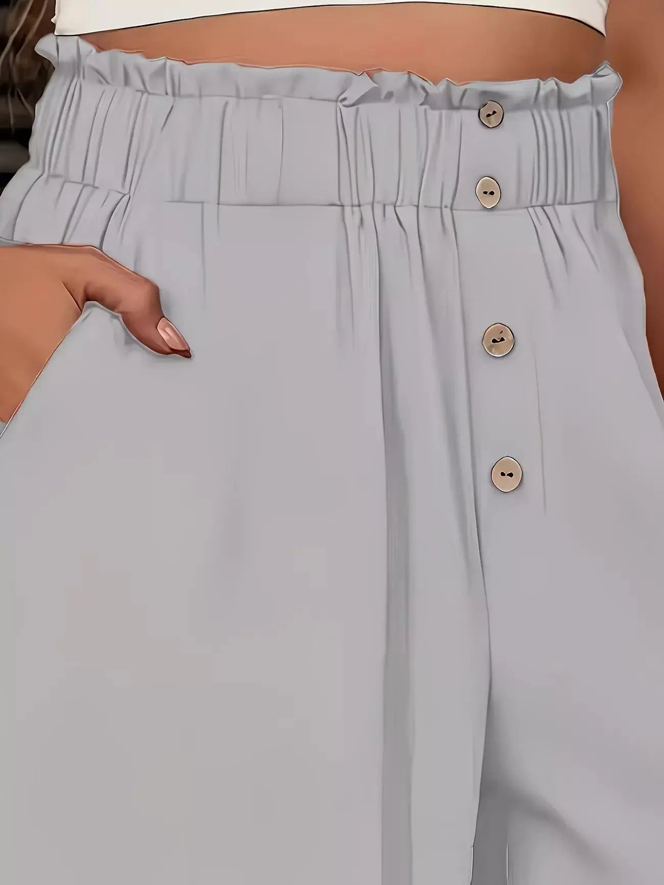 High Waist Wide Leg Pants  Style Ratio