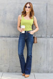 Basic Bae Full Size Square Neck Wide Strap Tank  Style Ratio