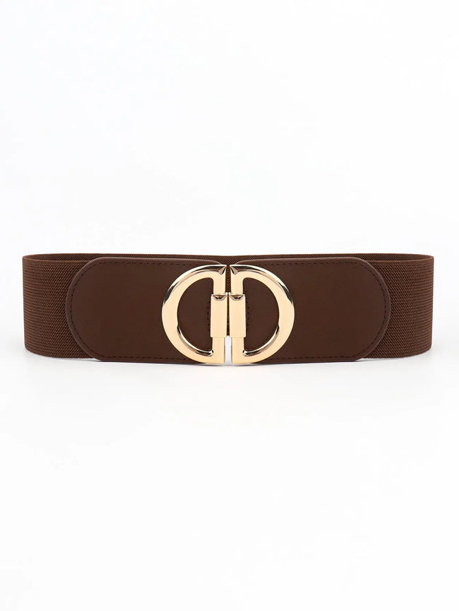 D Buckle Elastic Belt  Style Ratio