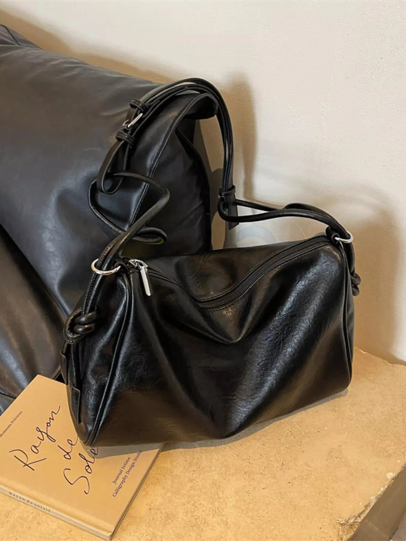 Vintage Style Leather Crossbody Bag  Style Ratio