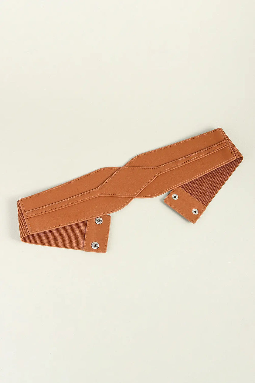 Elastic Wide PU Belt  Style Ratio