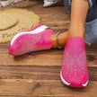 Rhinestone Wedge Sneakers  Style Ratio