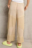 POL Elastic Waistband Wide Leg Pants with Drawstring  Style Ratio