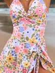 Twisted Front Crisscross Double Spaghetti Strap One-Piece Swimwear  Style Ratio