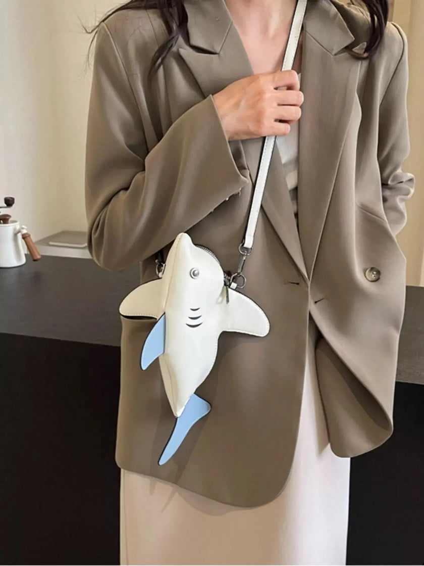 Shark Design Crossbody Bag  Style Ratio