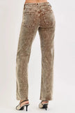 RISEN Tummy Control Mid Rise Straight Leg Corduroy Pants  Style Ratio