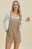 Double Take Full Size Texture Sleeveless Romper  Style Ratio
