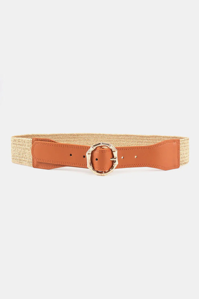 Alloy Buckle Braided Belt  Style Ratio