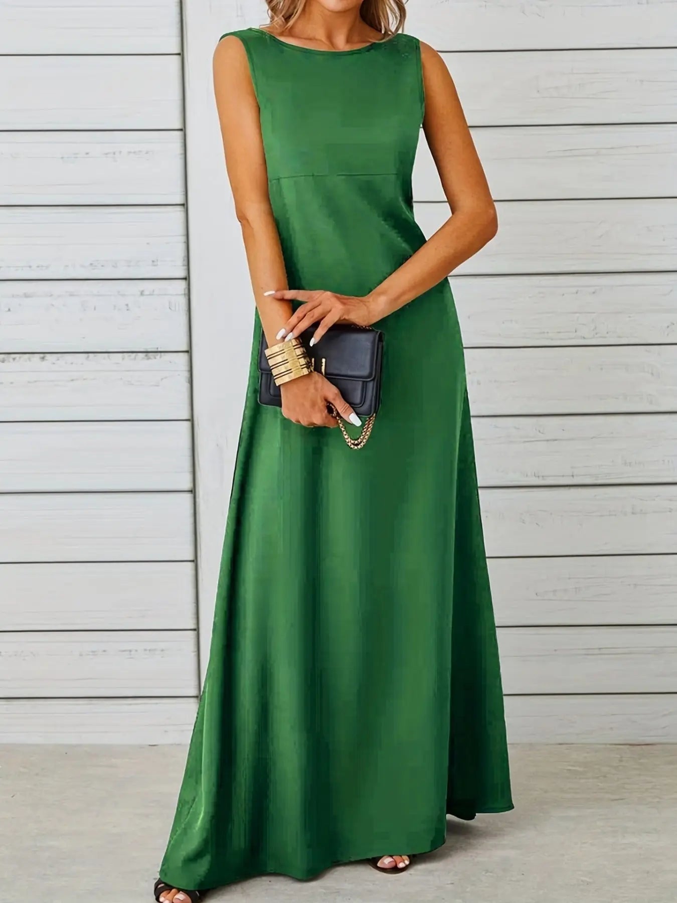 Sleeveless Flowy Maxi Dress  Style Ratio