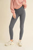 Yelete Full Size Fleece Lined High Waisted Leggings  Style Ratio
