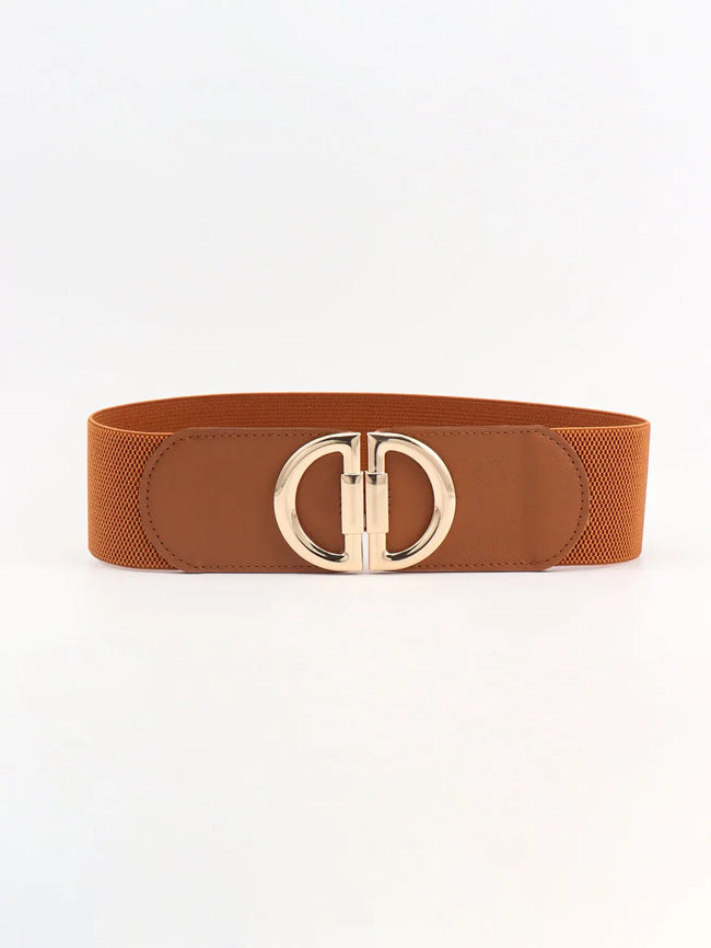 D Buckle Elastic Belt  Style Ratio
