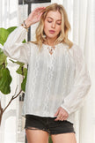 Adora Cotton Peasant Blouse  Style Ratio