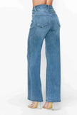bytos Full Size High Rise Wide Leg Jeans with Pockets  Style Ratio