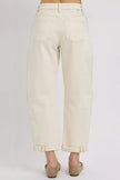 RISEN High Rise Relaxed Barrel Cuffed Jeans  Style Ratio