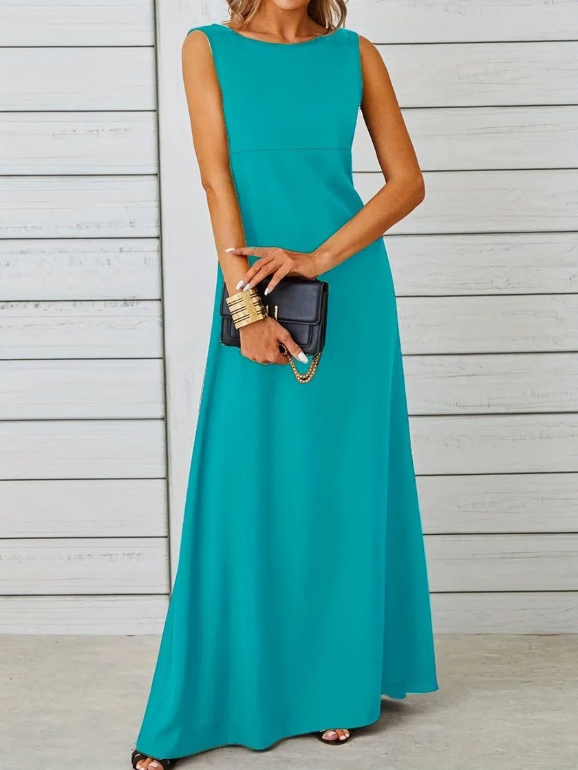 Sleeveless Flowy Maxi Dress  Style Ratio
