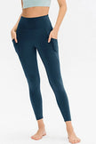 Slim Fit Long Active Leggings with Pockets  Style Ratio