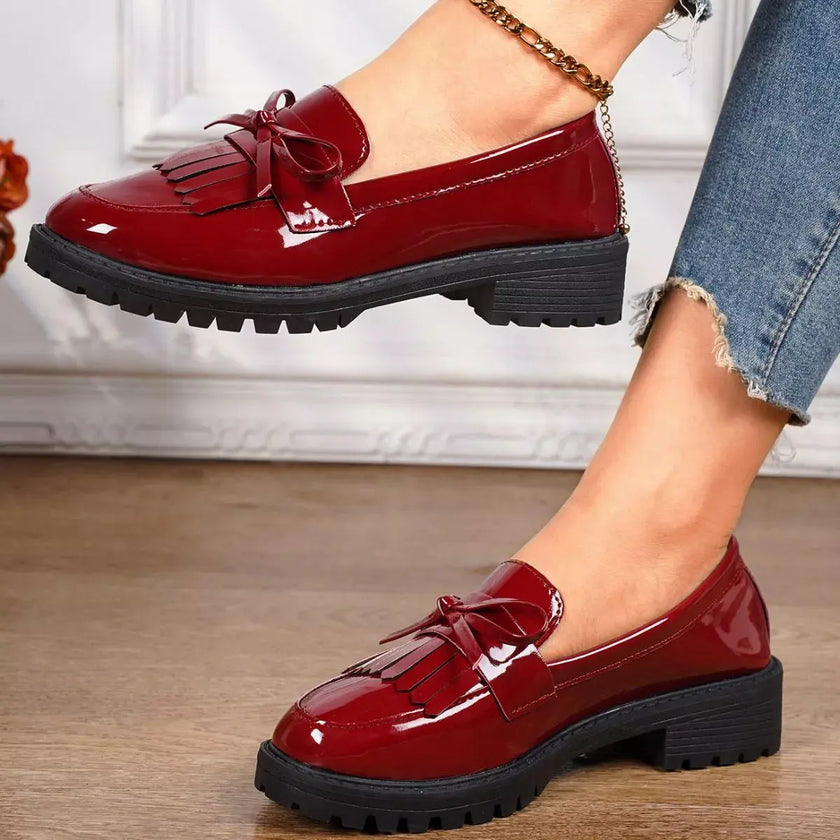 Round Toe Slip-Ons  Style Ratio