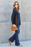 Basic Bae Full Size Round Neck Long Sleeve Top  Style Ratio