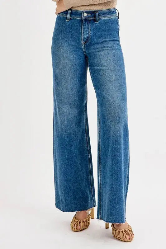 RISEN High-Waisted Wide Leg Jeans  Style Ratio