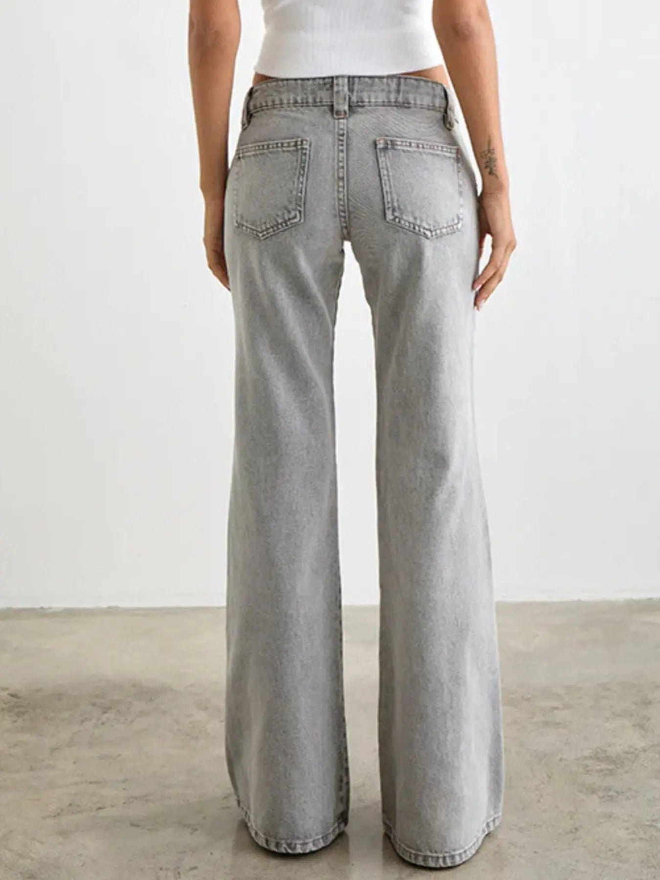 Low Rise Flare Leg Jeans  Style Ratio