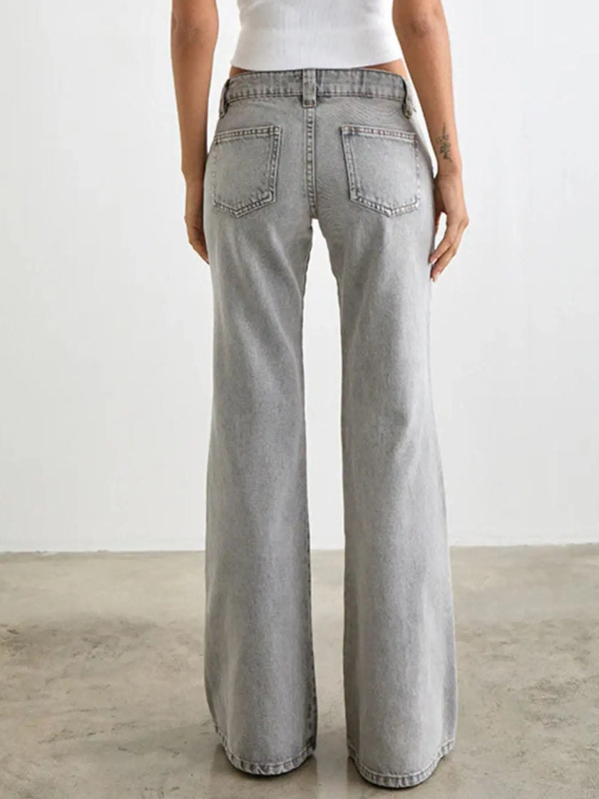 Low Rise Flare Leg Jeans  Style Ratio