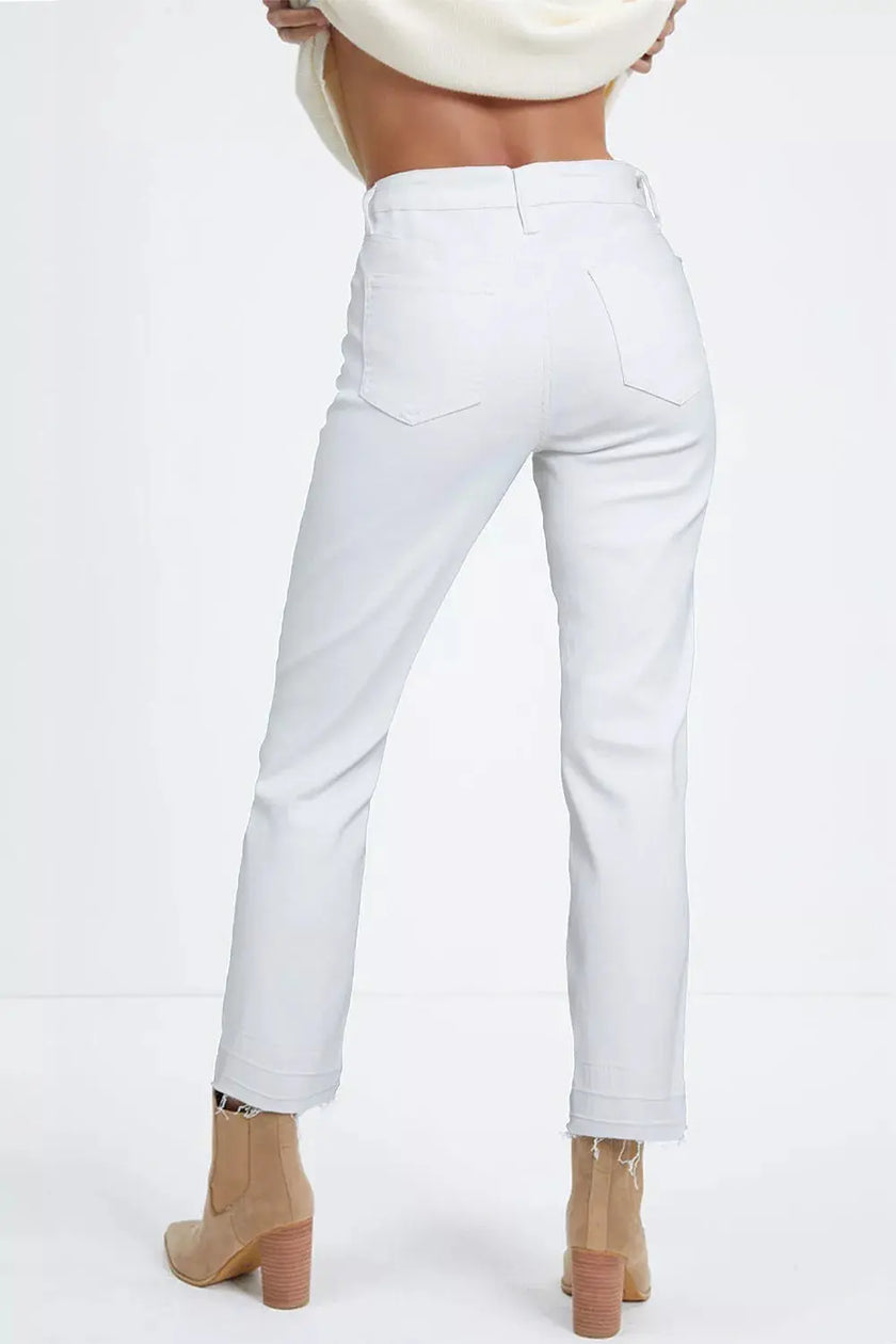 High-Waisted Straight Leg Jeans  Style Ratio