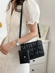 Quilted Chain Strap Crossbody Bag  Style Ratio