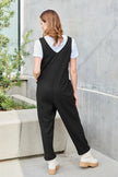 Double Take Full Size Sleeveless Straight Jumpsuit  Style Ratio