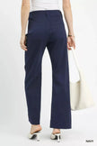 Umgee Button Stretched Pants  Style Ratio