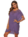 Bohemian Crochet Trim Beach Cover Up  Style Ratio