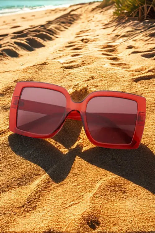 Acetate Lens Square Sunglasses  Style Ratio