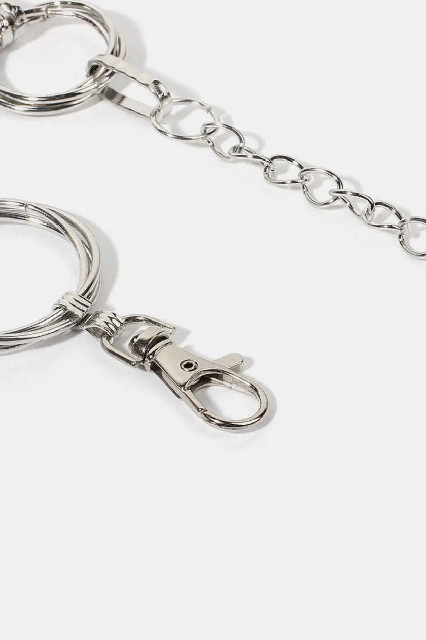 Alloy Chain Circle Shape Belt  Style Ratio