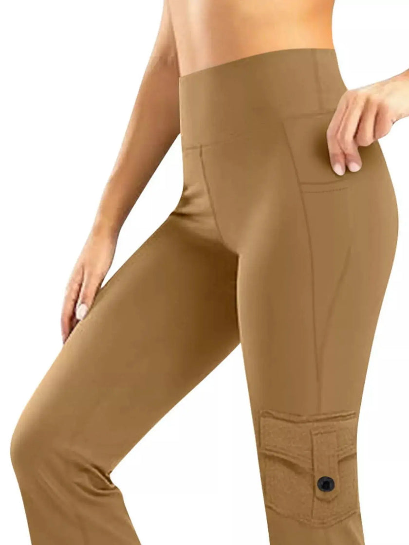 High-Waisted Yoga Pants with Pockets  Style Ratio