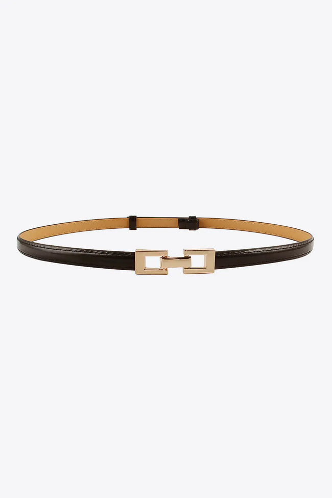 PU Skinny Belt  Style Ratio