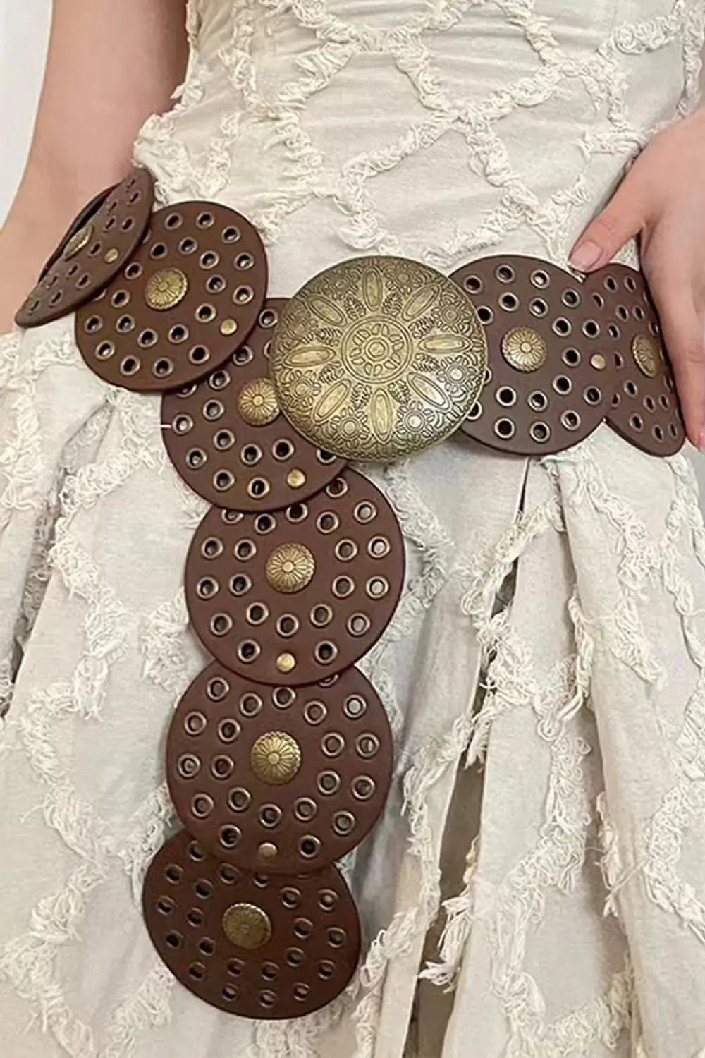 Zinc Alloy PU Disc Belt  Style Ratio