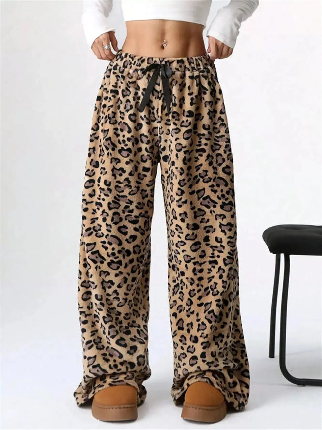 Drawstring Wide Leg Pants  Style Ratio