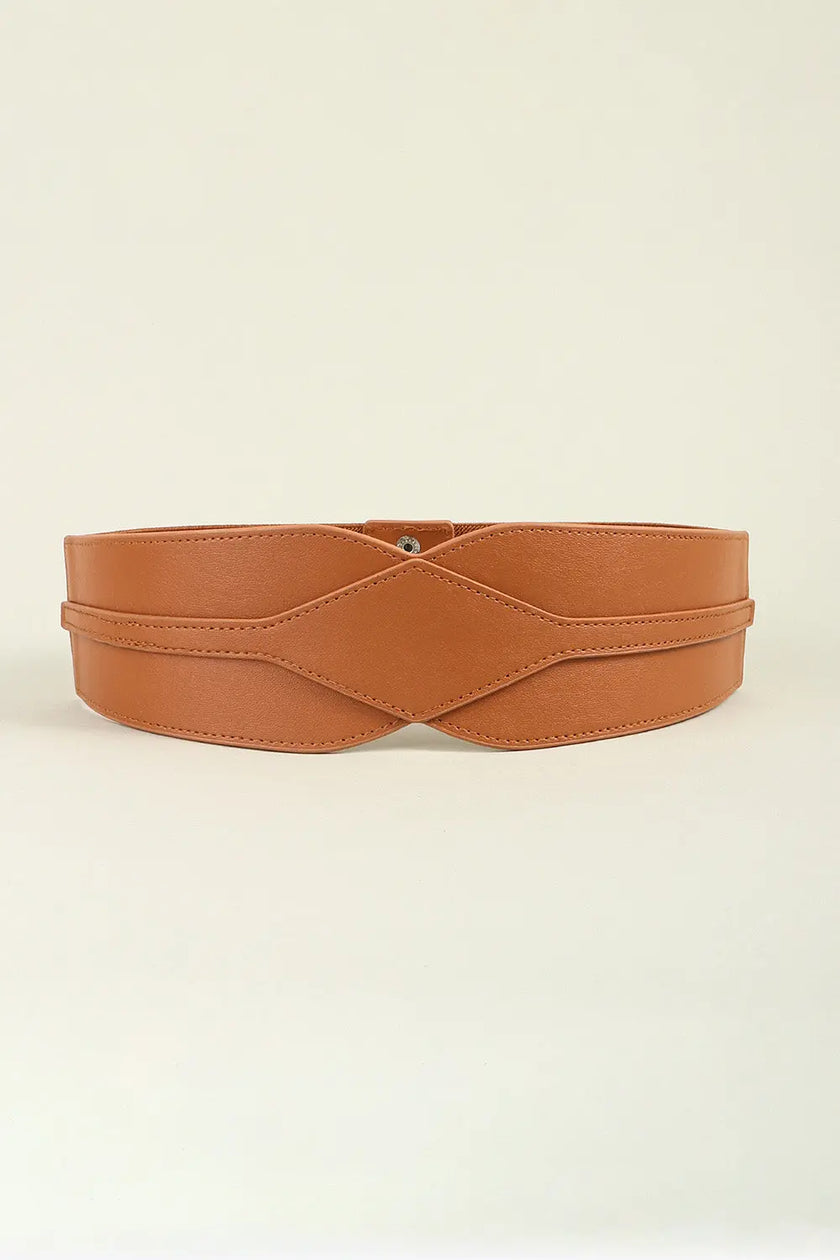 Elastic Wide PU Belt  Style Ratio