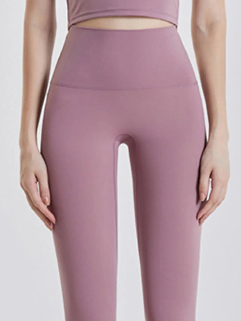 Wide Waistband Sports Leggings  Style Ratio